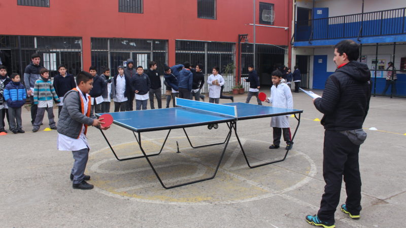 Final Campeonato Tenis de Mesa. Niveles 5°- 6°