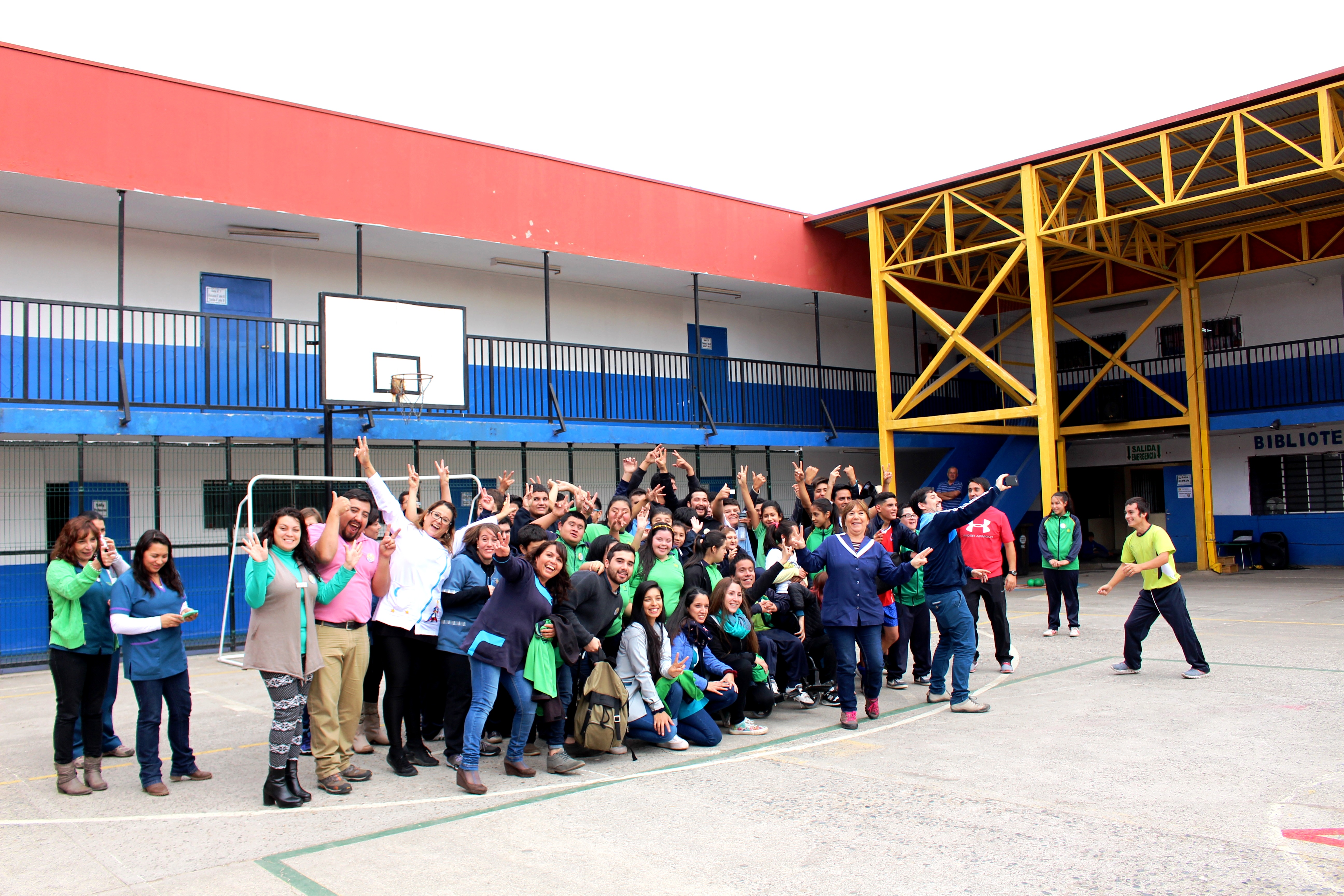 Encuentro deportivo Escuela España