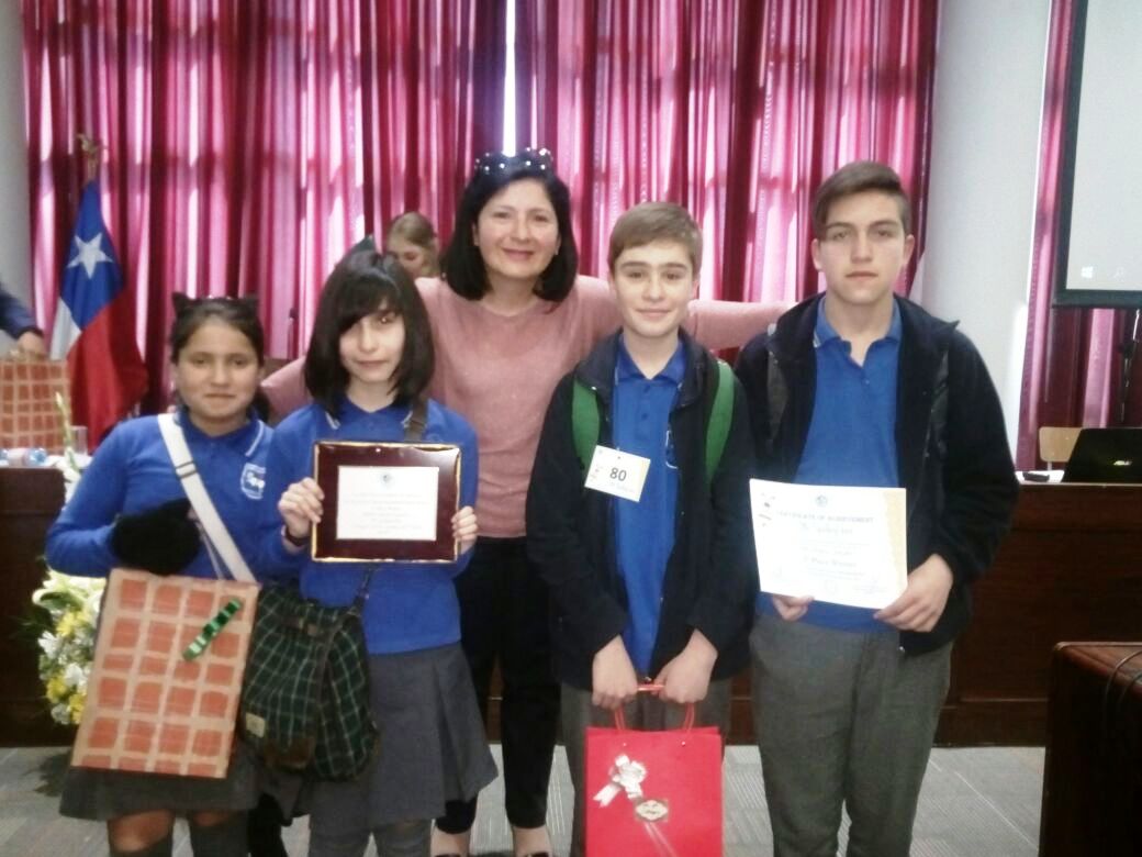 1° Lugar 9th Spelling Bee Contest