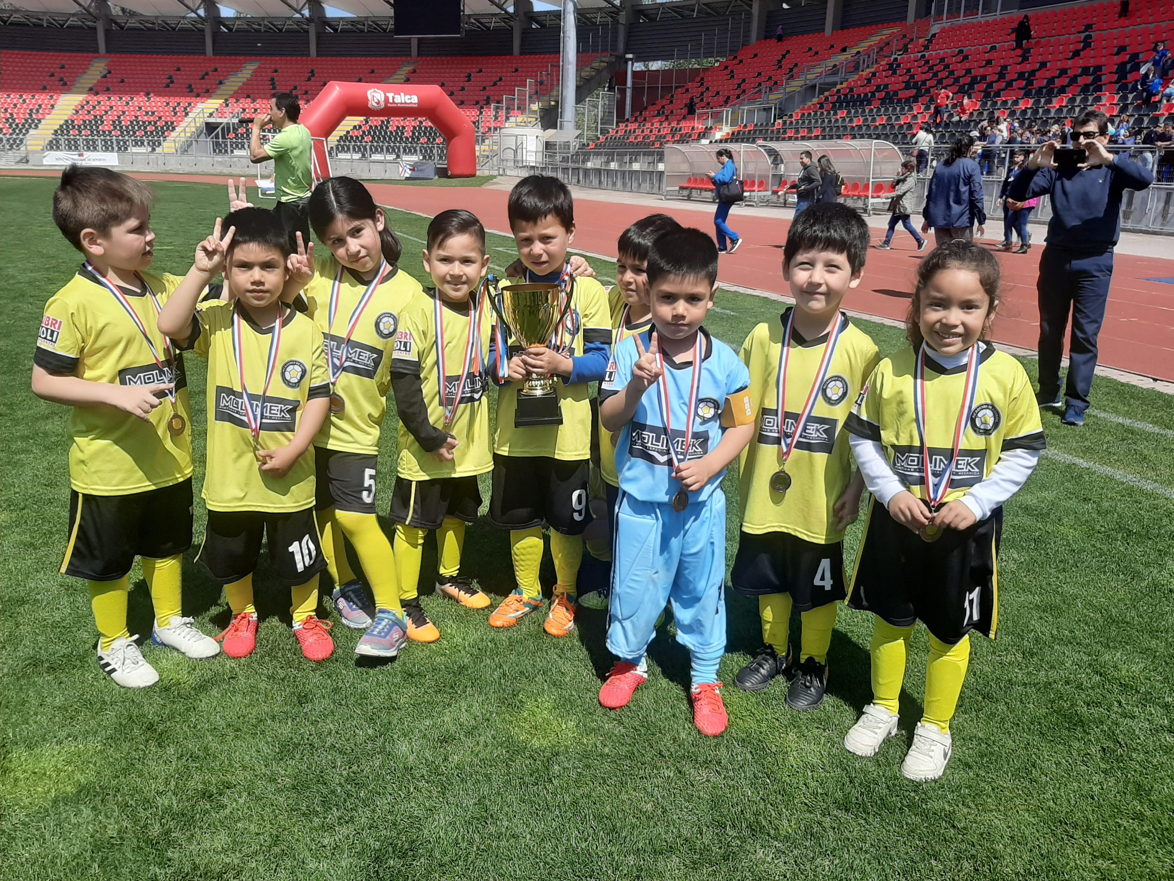 «CAMPEÓN» COMUNAL DE FÚTBOL MIXTO SUB 5