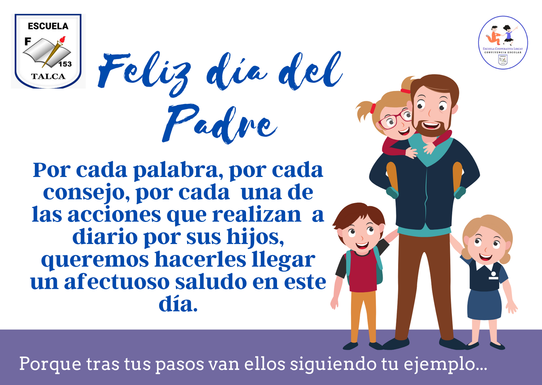 SALUDO DÍA DEL PADRE