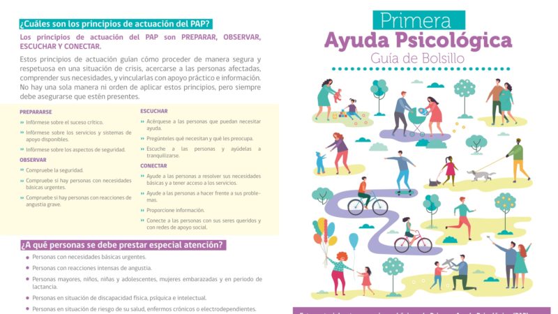 » Primera ayuda psicológica» Habilidades para la vida