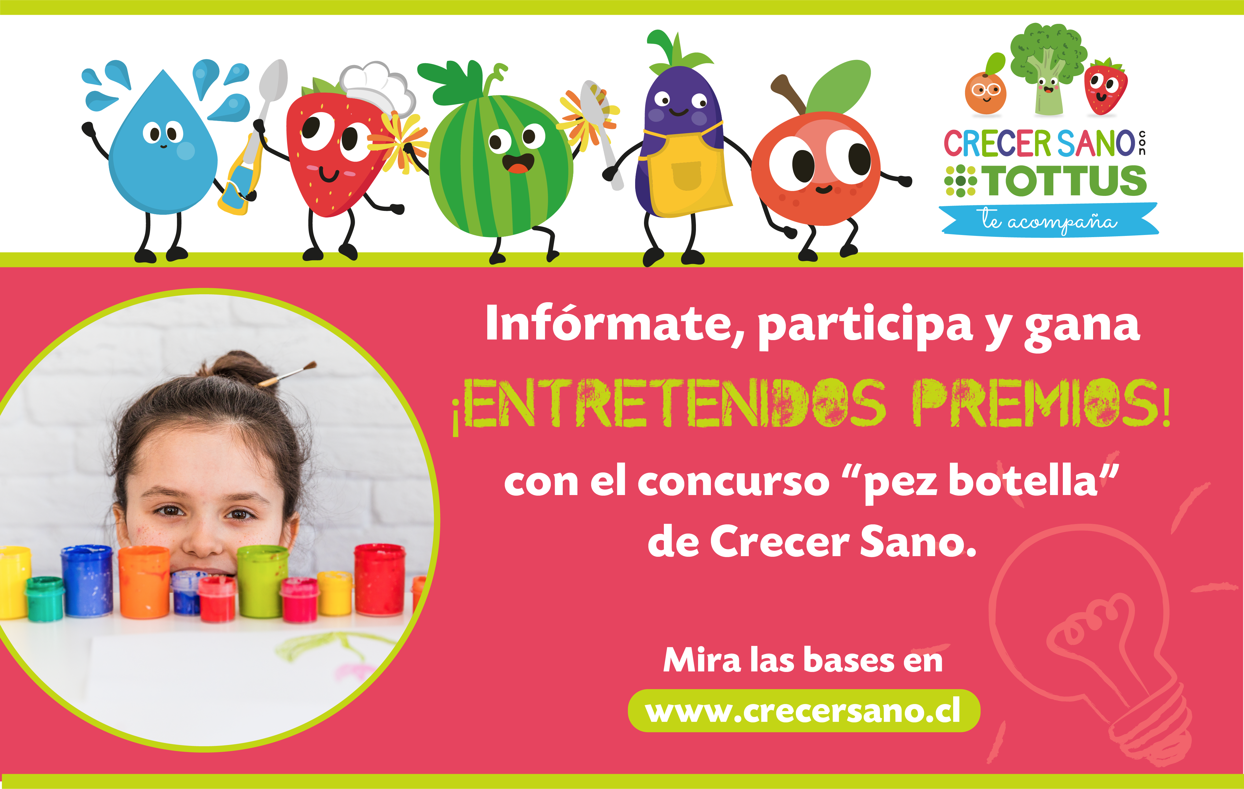 CONCURSO CRECER SANO CON TOTTUS