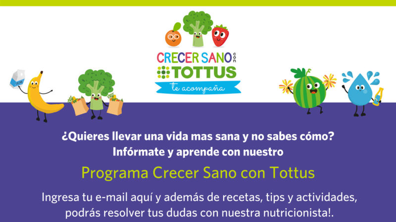 CONCURSO CRECER SANO CON TOTUS