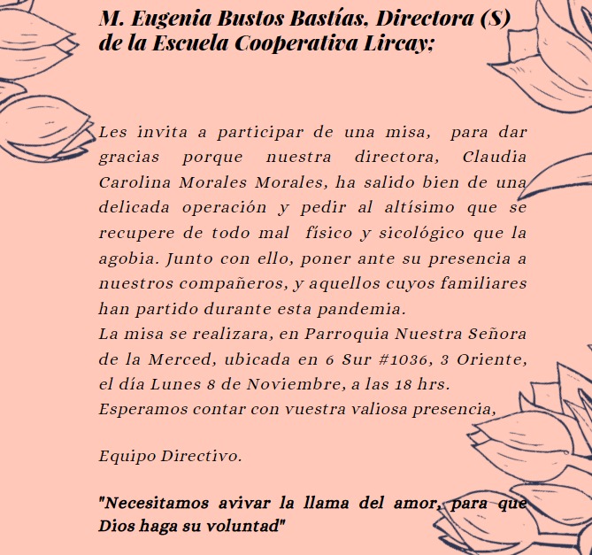 Invitación