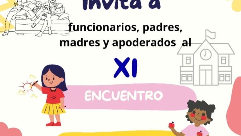 Invitación a «XI Encuentro Familia Escuela»