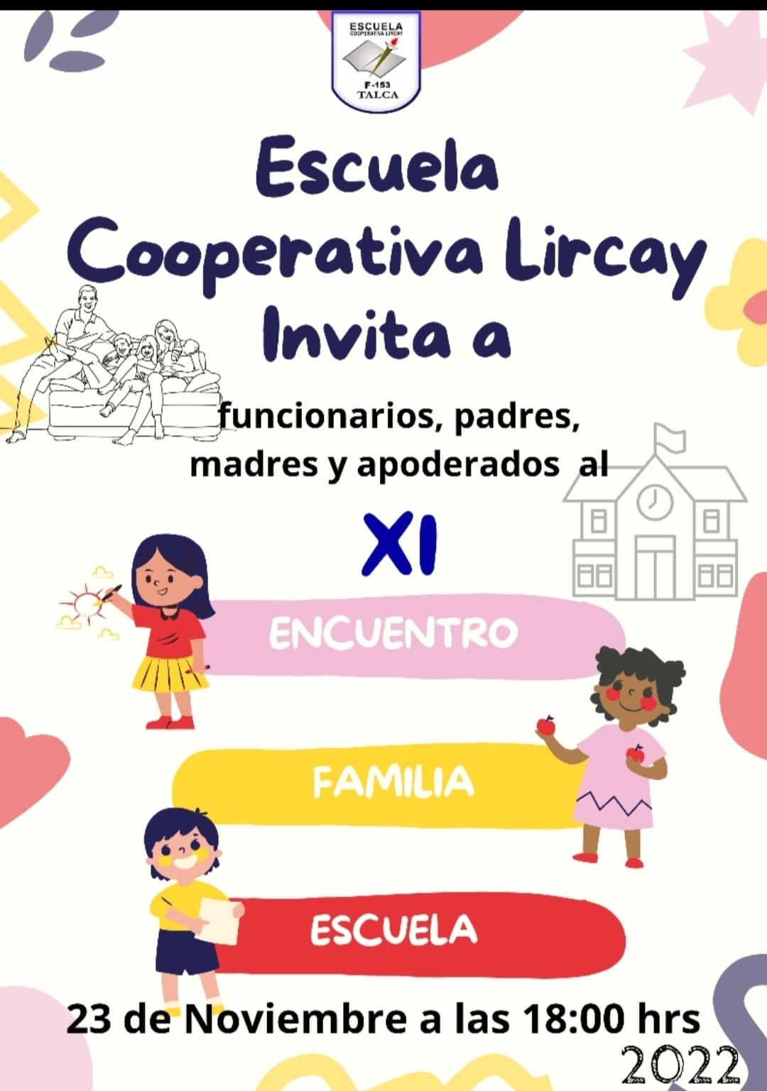 Invitación a «XI Encuentro Familia Escuela»