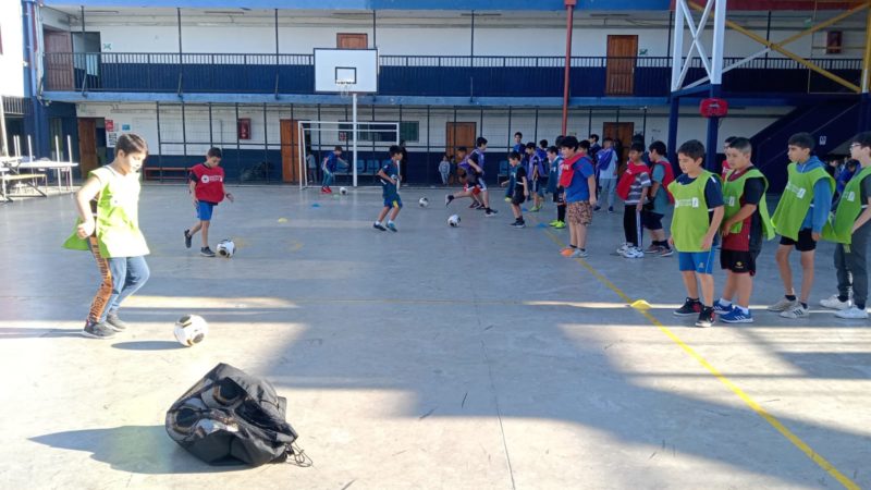 «GRAN PARTICIPACIÓN EN TALLERES DEPORTIVOS DEL SEGUNDO CICLO BÁSICO»